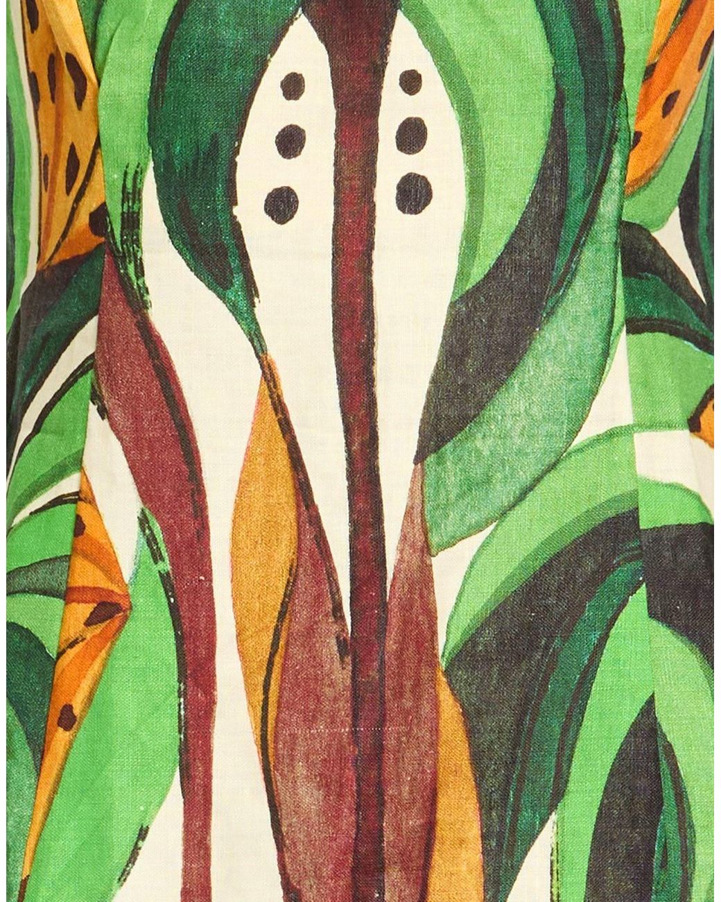 Farm Rio Green Sleeveless Top