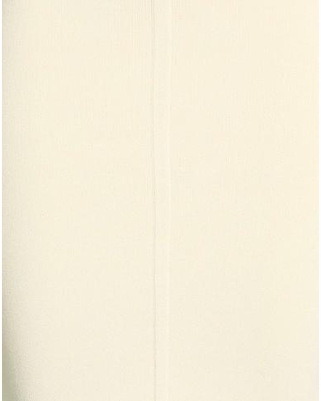 Rick Owens White Stretch Knit Pencil Skirt
