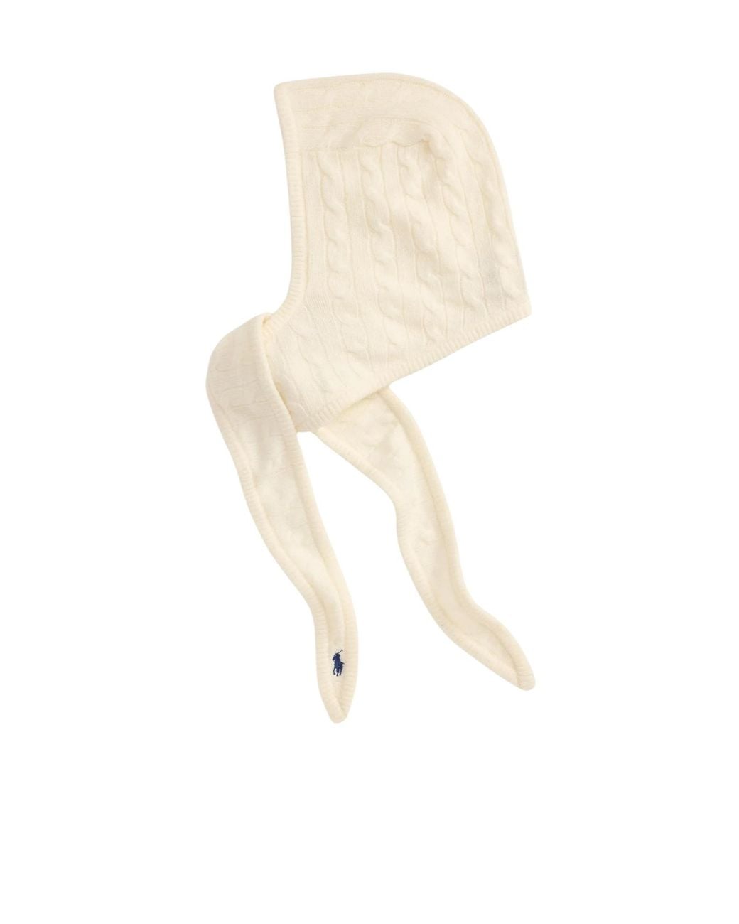 Polo Ralph Lauren Natural Cable-Knit Pony Snood