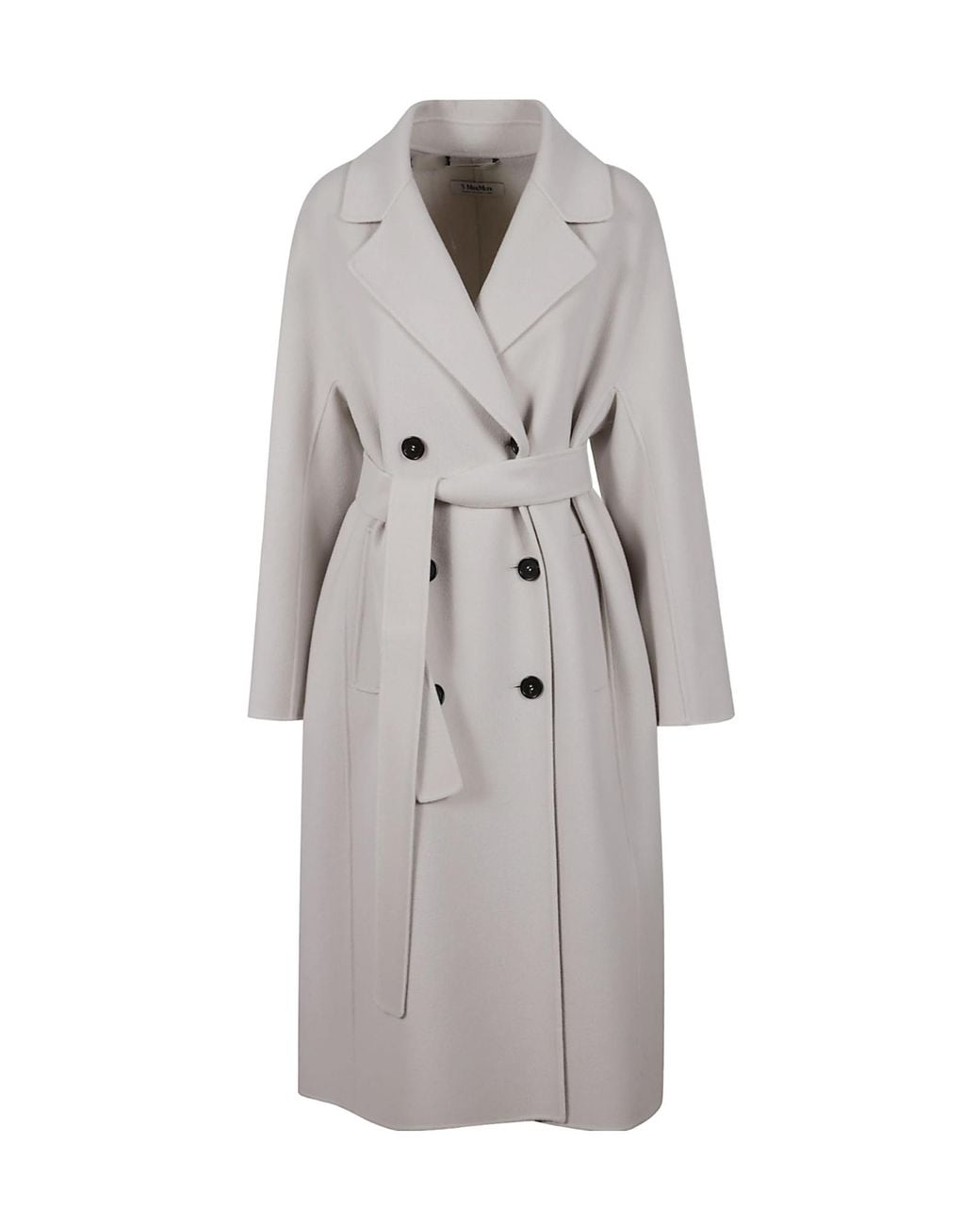 Max Mara Gray 'S Paul Double-Breasted Belted Coat