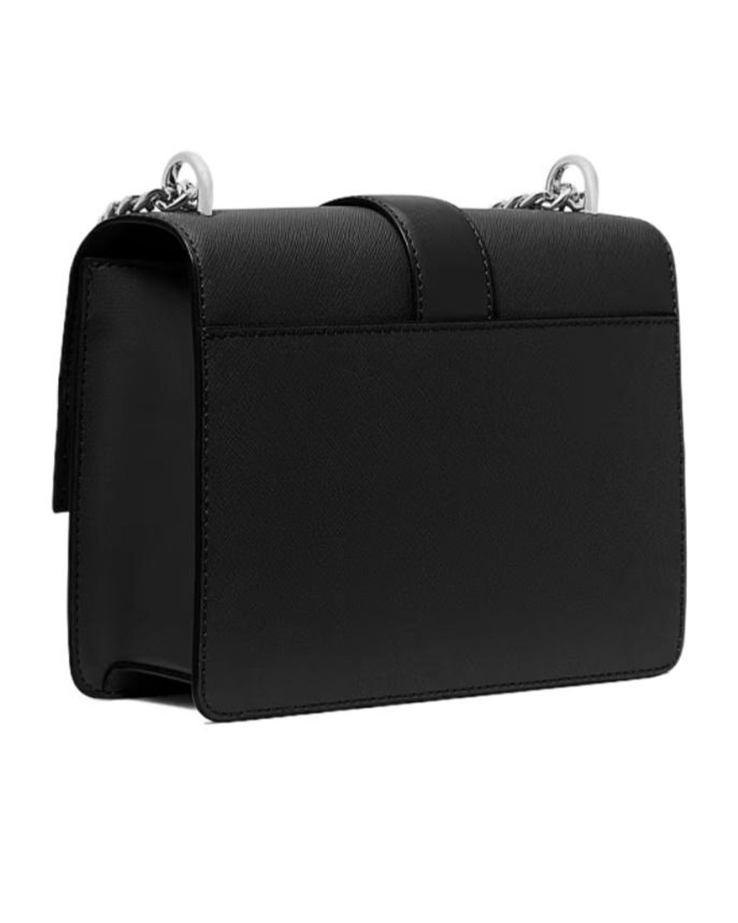 Michael Kors Black Greenwich Small Saffiano Leather Crossbody Bag