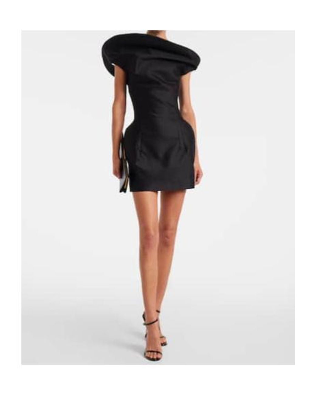 Magda Butrym Black Asymmetrical Dress