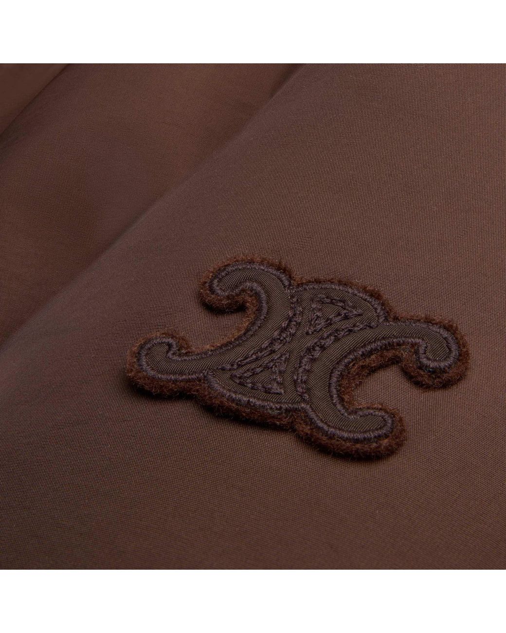 Céline Brown Puffer Jacket