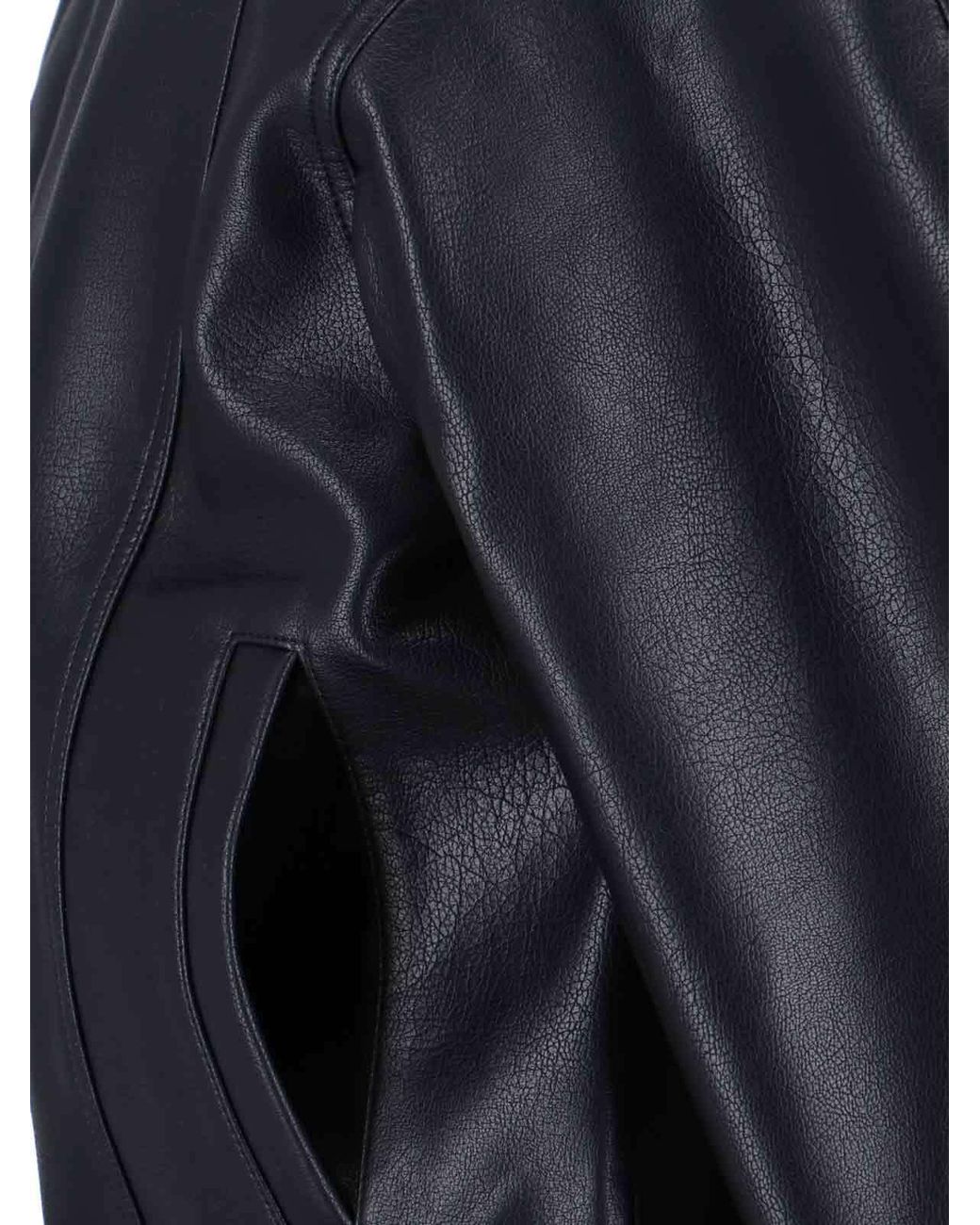Frankie Shop Black Prescott Oversized Jacket