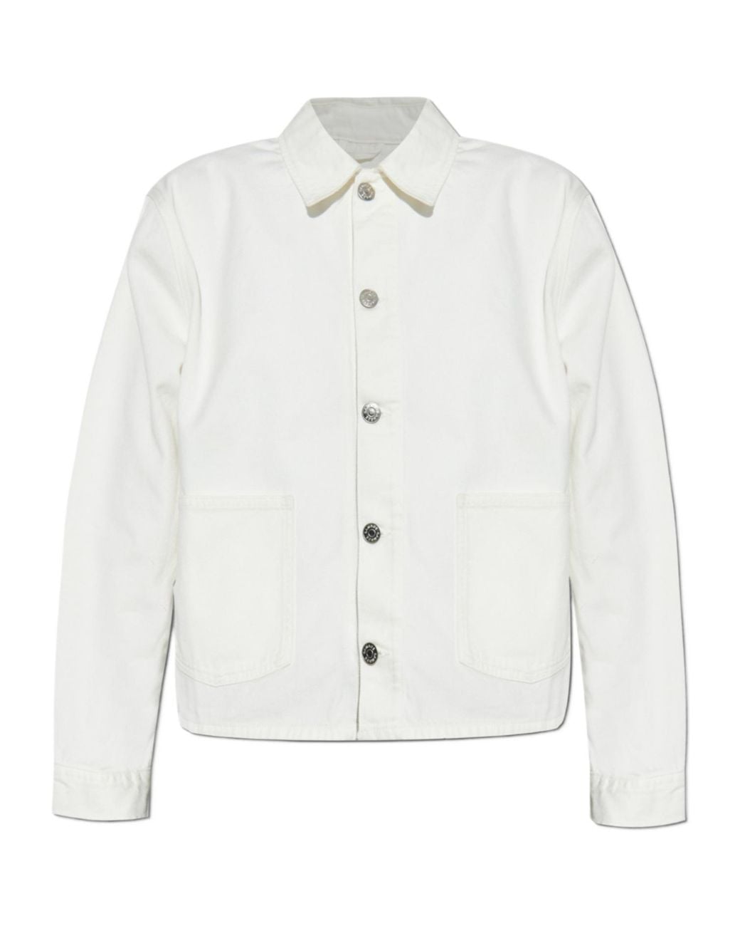 Samsøe & Samsøe White Samsøe Samsøe Button-Up Jacket