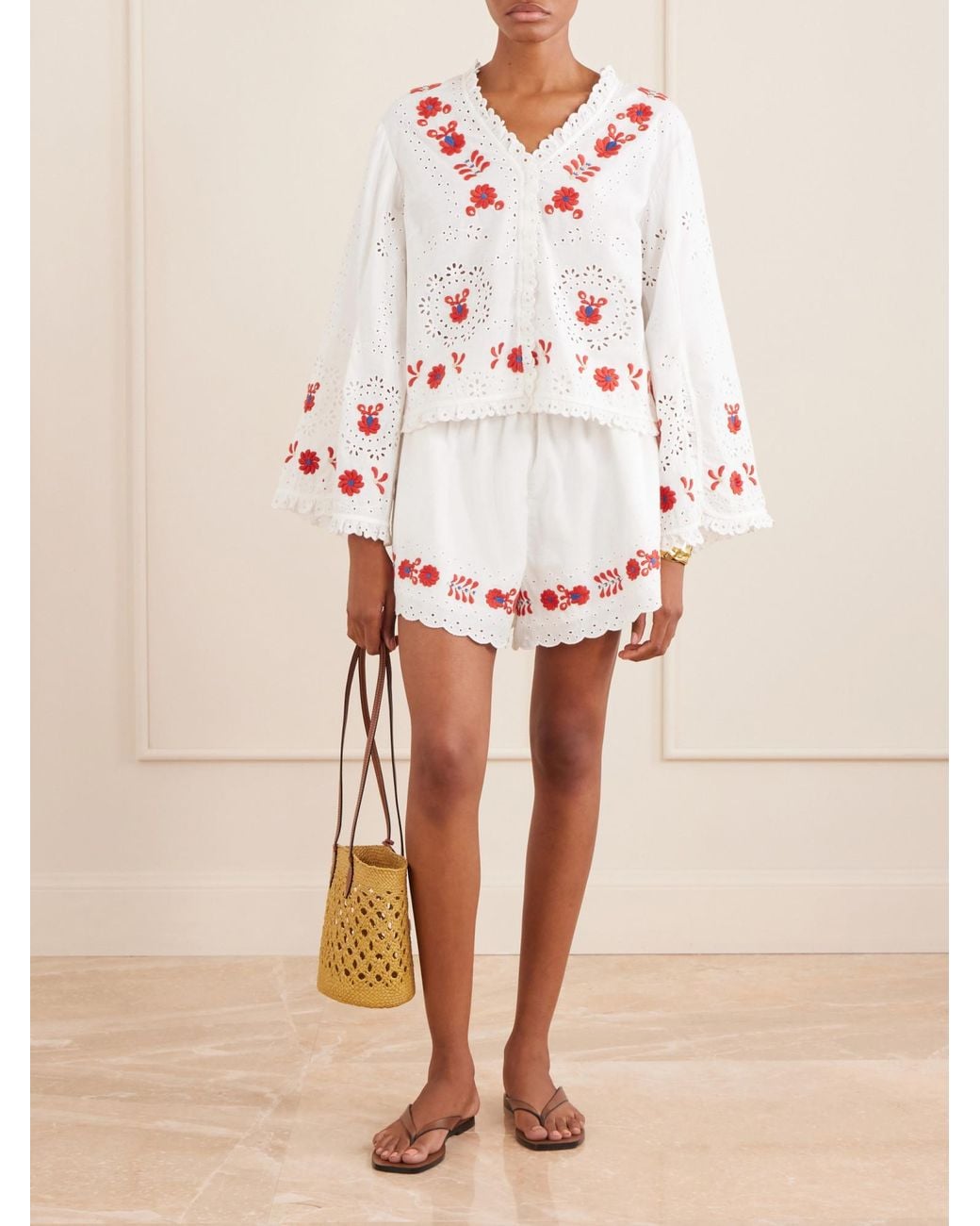 Sea White Catharina Shorts
