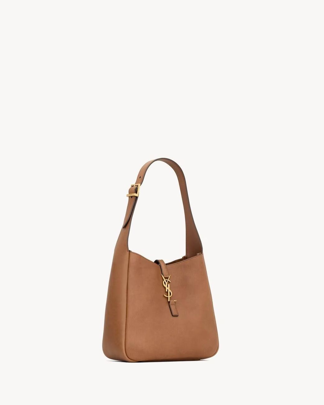 Saint Laurent Brown Le 5 À 7 Supple Small Shoulder Bag