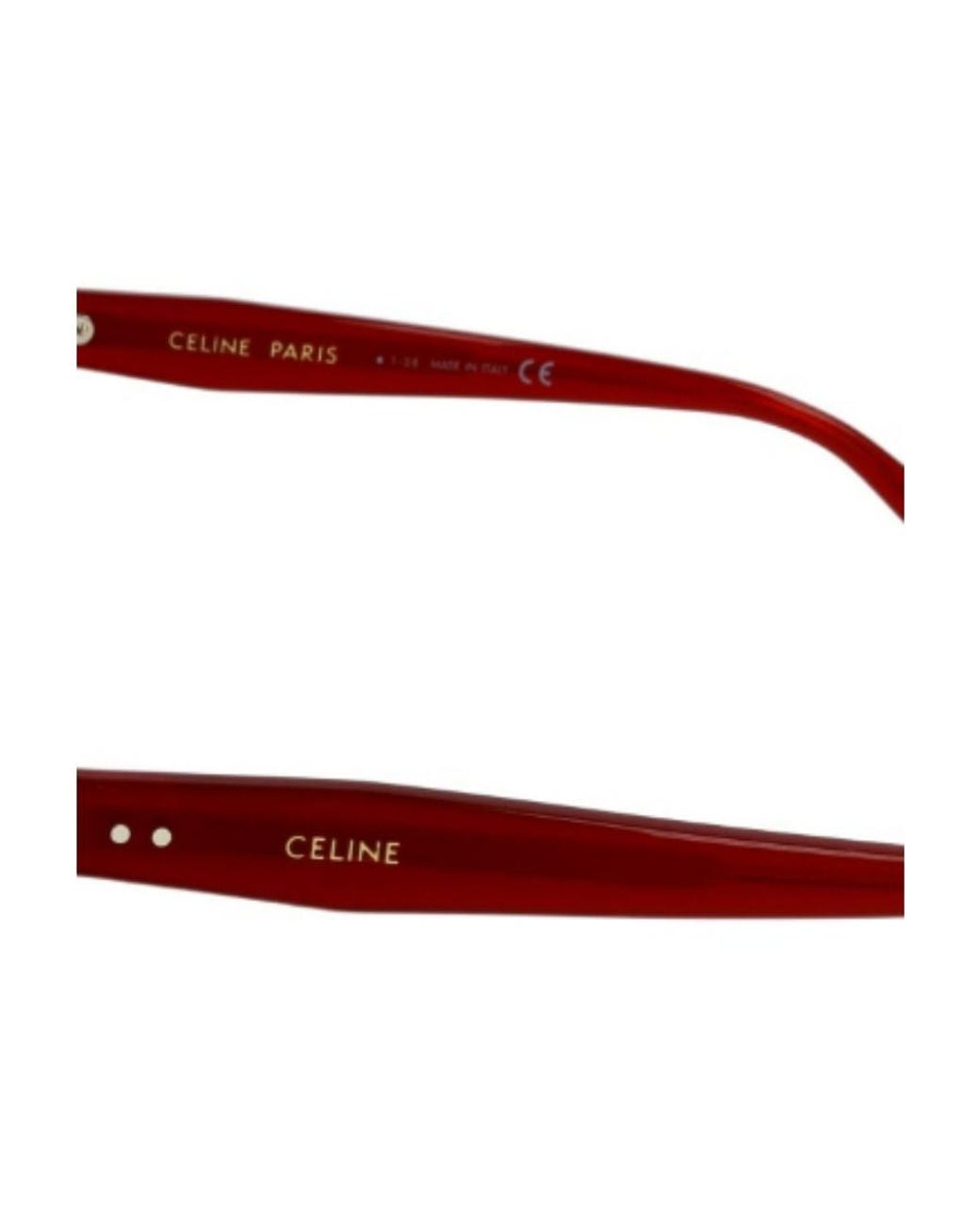 Céline White Colored Lens Sunglasses