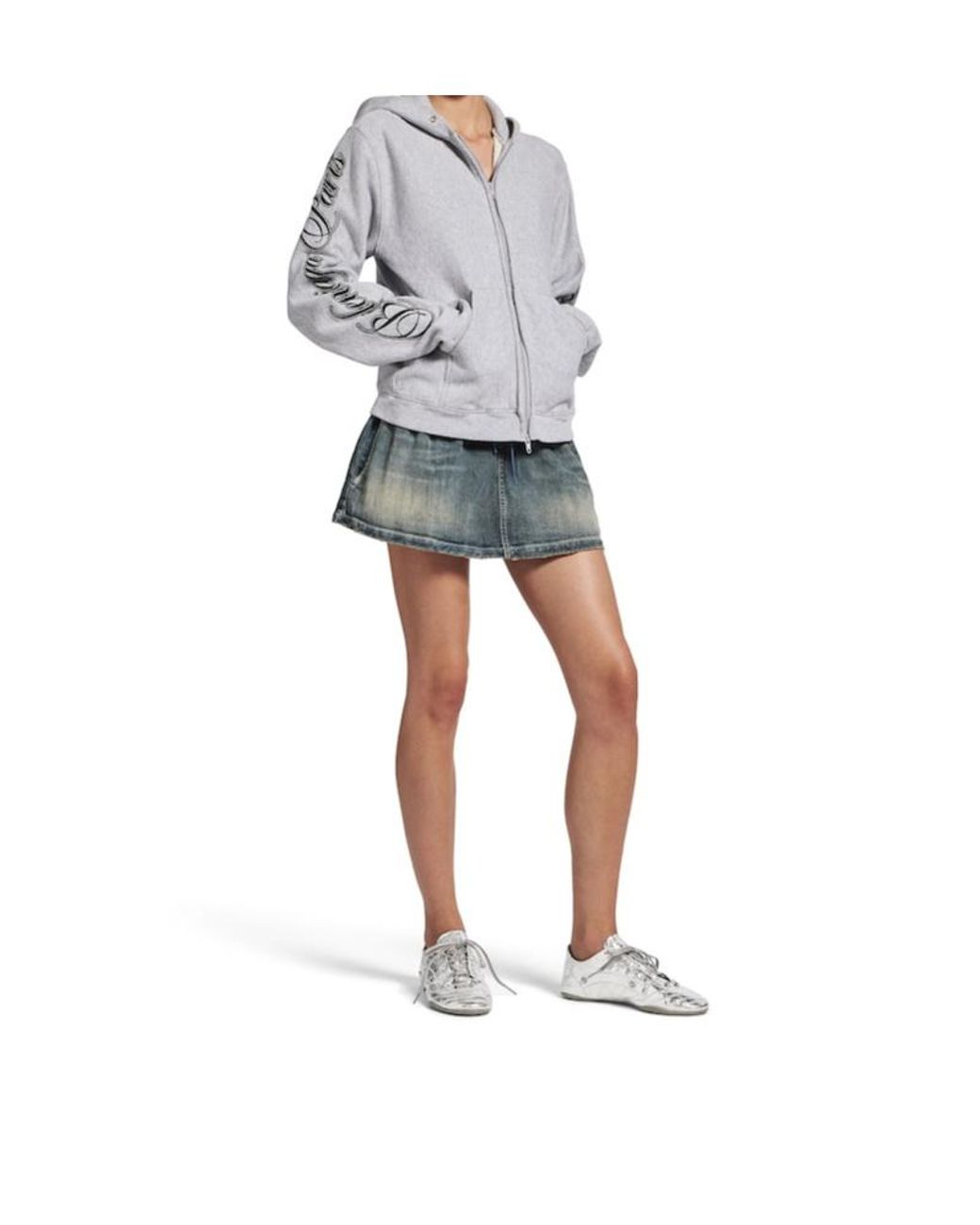 Balenciaga White City Low-Top Sneakers