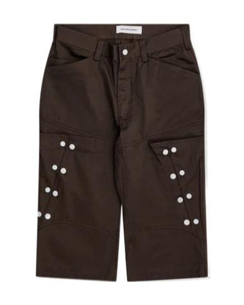 Kiko Kostadinov Inex Snap Shorts in Black for Men | Lyst