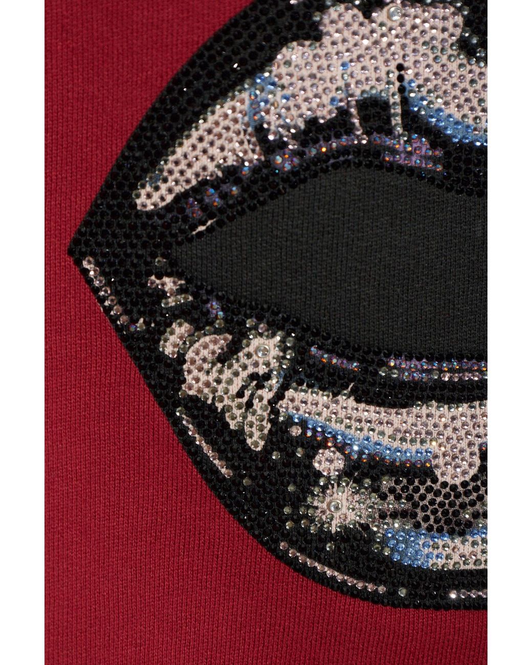 Zadig & Voltaire Red Georgy Embellished Hoodie