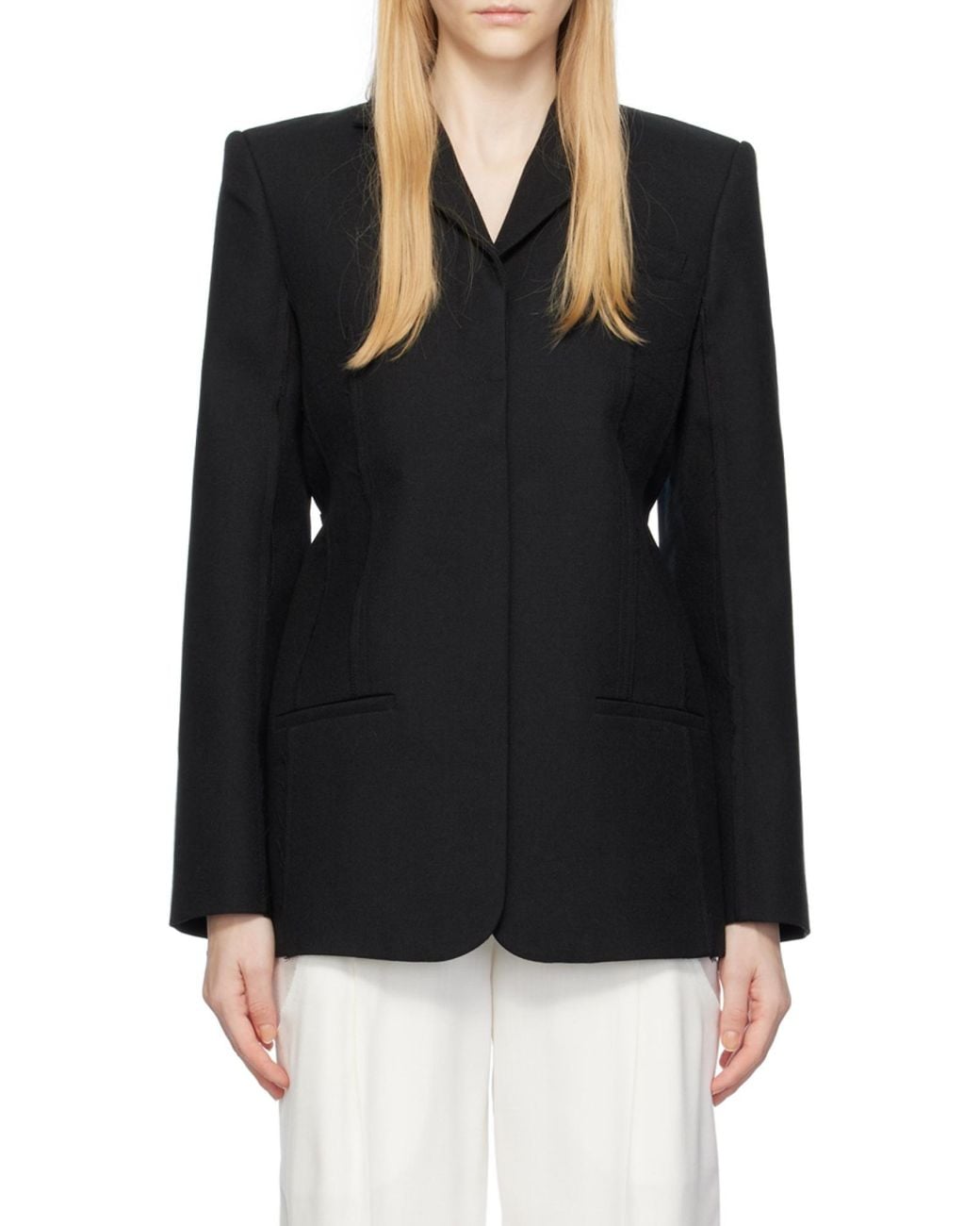 Jacquemus Black Inside-Out Blazer