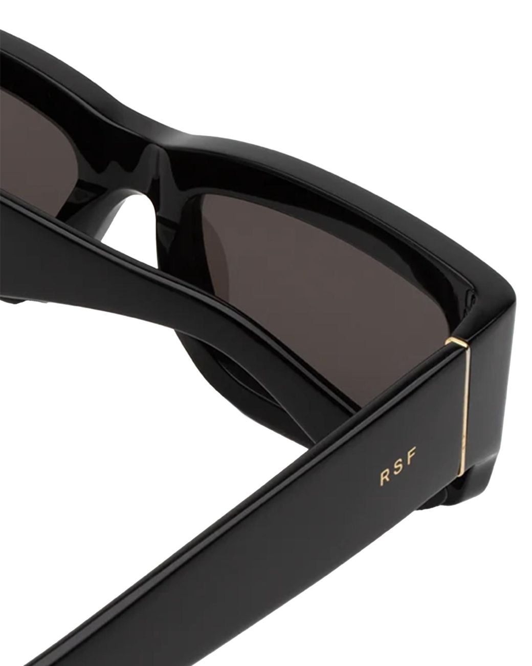 Retrosuperfuture Black Rectangle Sunglasses for men