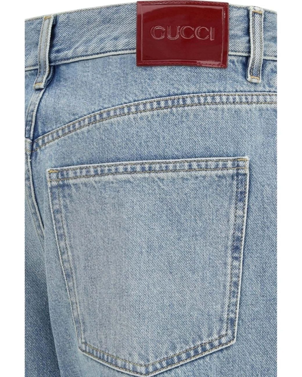Gucci Blue Denim Jeans