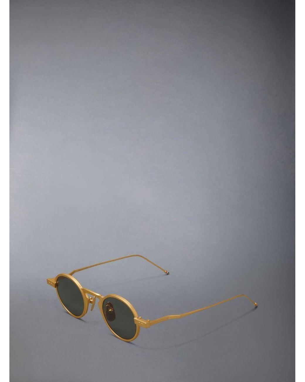 Thom Browne Multicolor Eyewear Round Frame Sunglasses for men