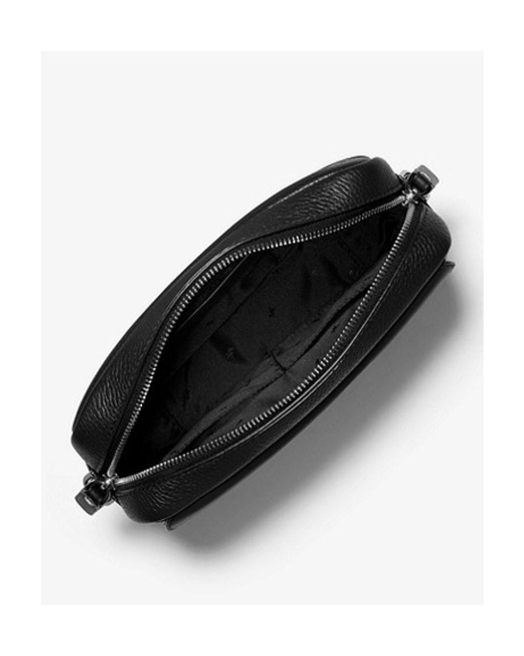 Michael Kors Black Hudson Logo Plaque Crossbody Bag for men