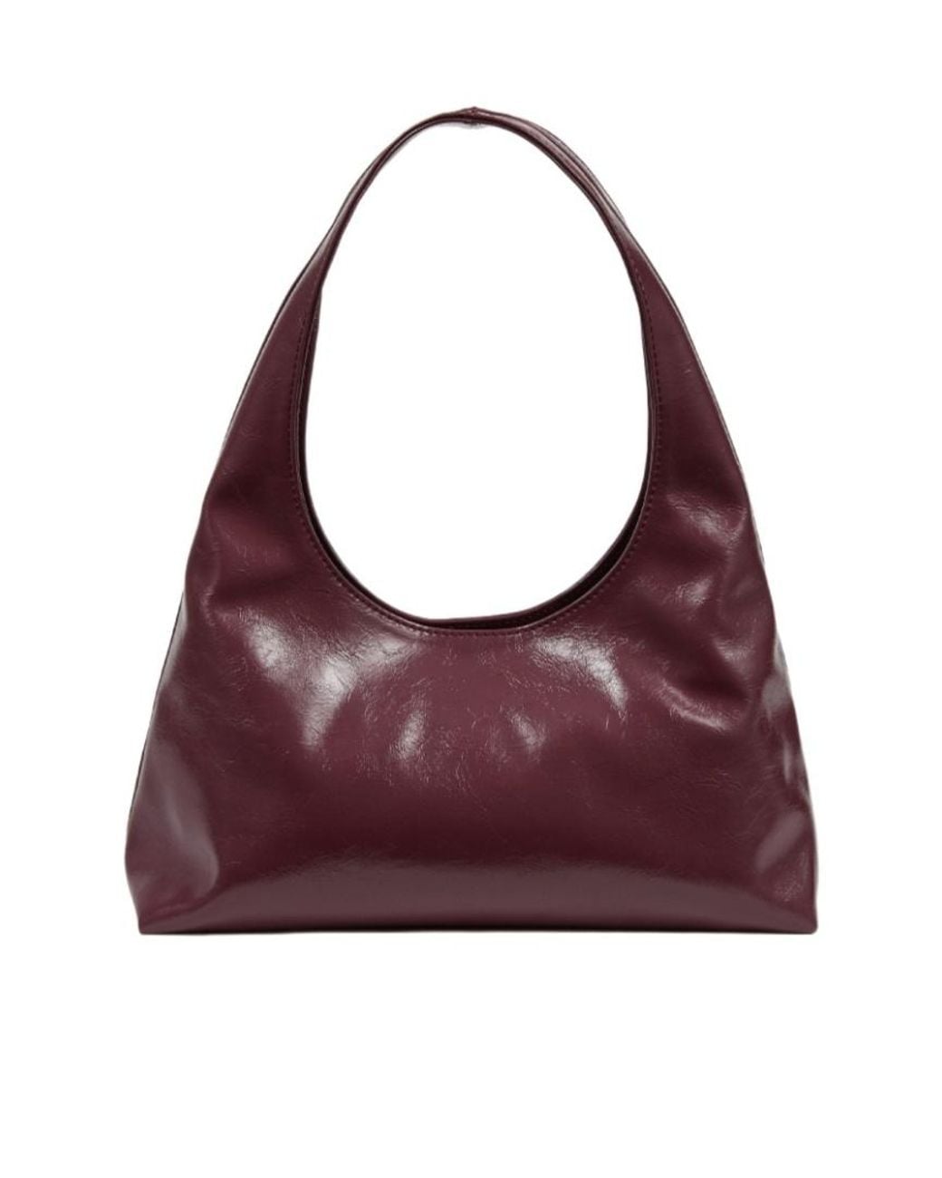 A.P.C. Purple Baby Ninon Logo Shoulder Bag