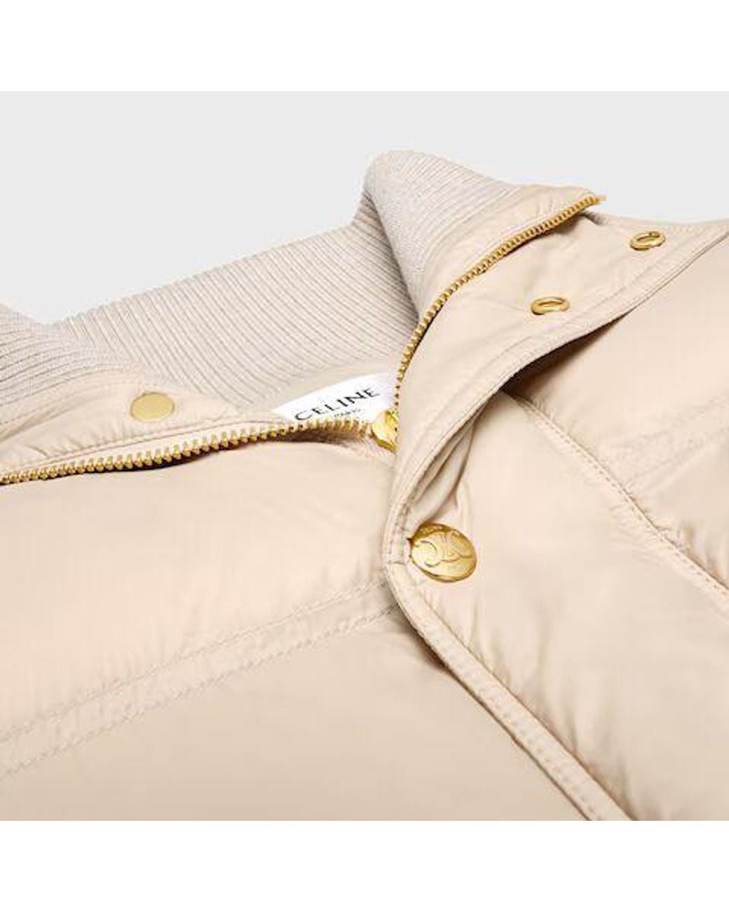 Céline Natural Puffer Jacket