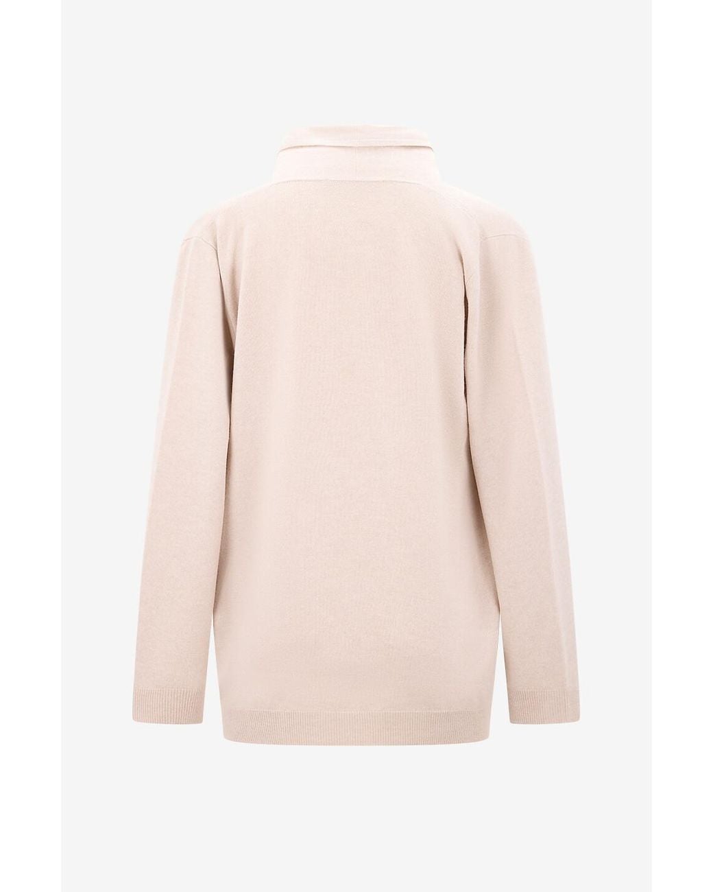 Fabiana Filippi Pink Tie-Front Cardigan