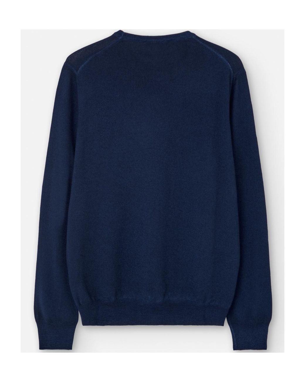 Gran Sasso Blue Long Sleeved Crewneck Jumper for men