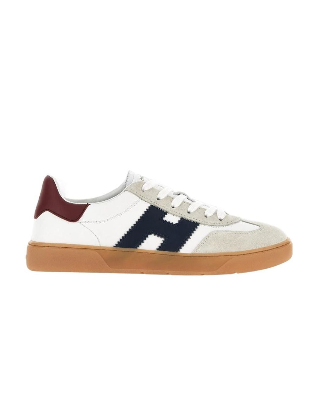 Hogan Blue Low-Top Leather Sneakers for men