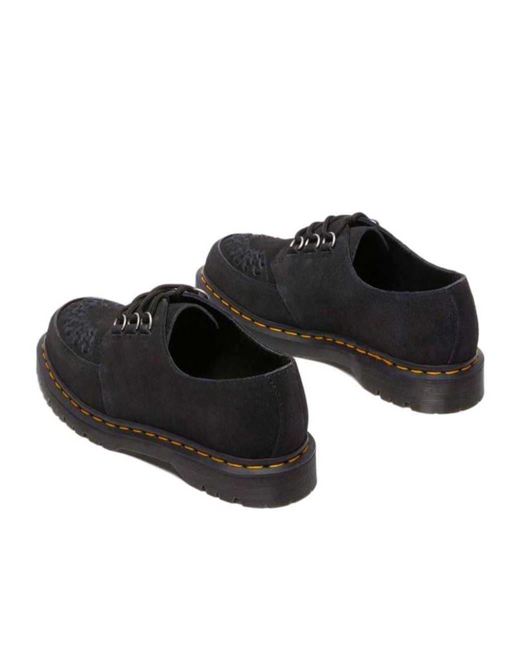 Dr. Martens Black Ramsey Woven Creepers for men