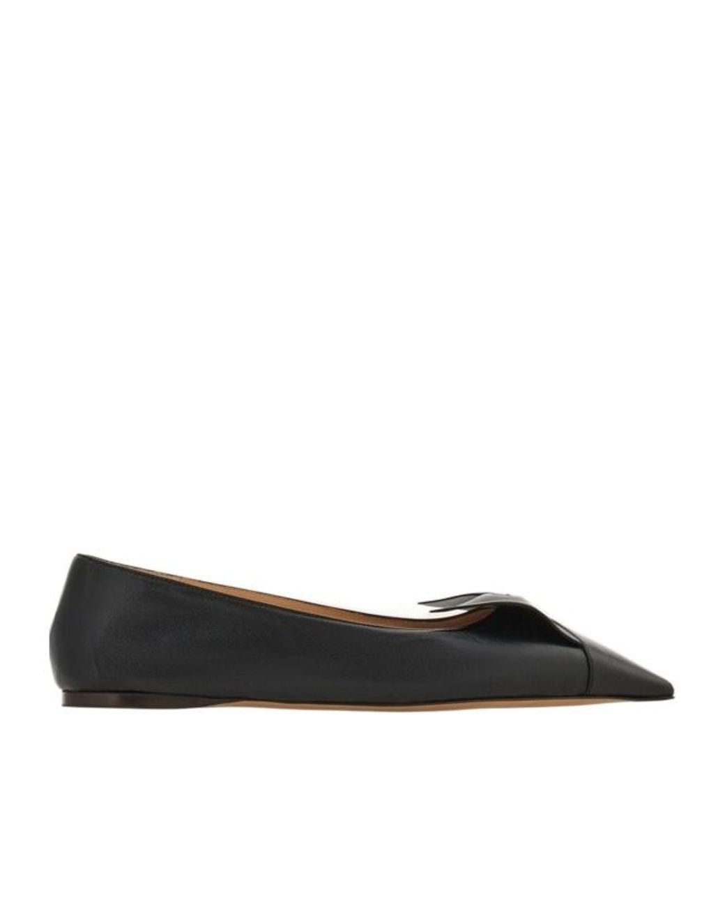 Ferragamo Black Bow Ballet Flat