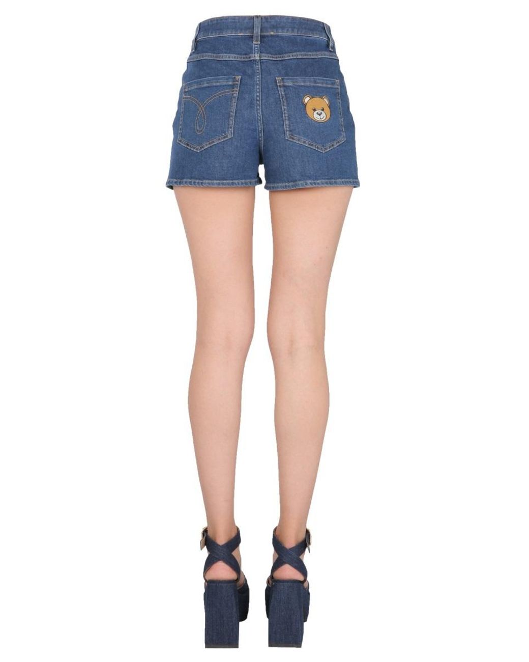 Moschino Blue Casual Shorts