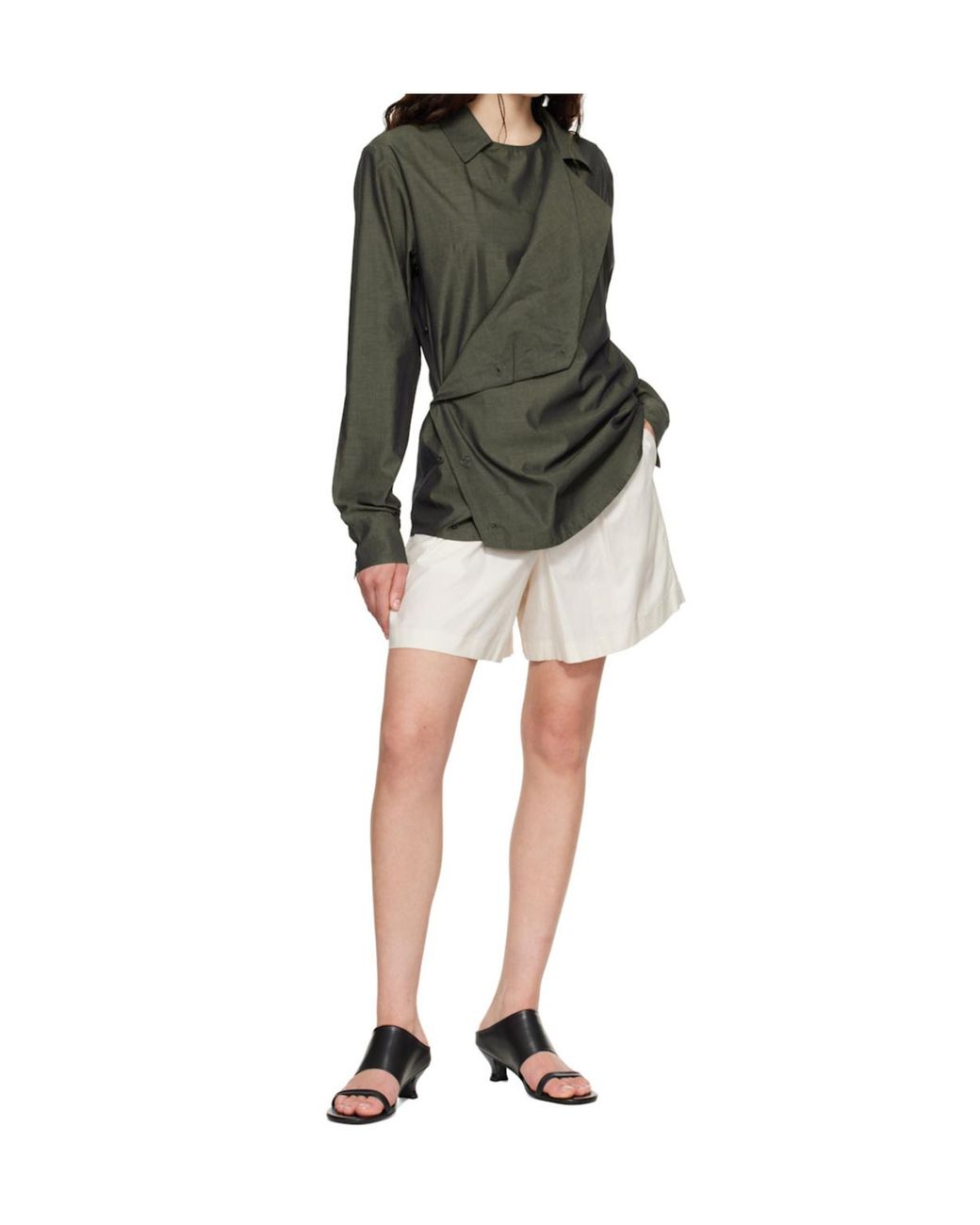 Paloma Wool Green Long-Sleeved Shirt