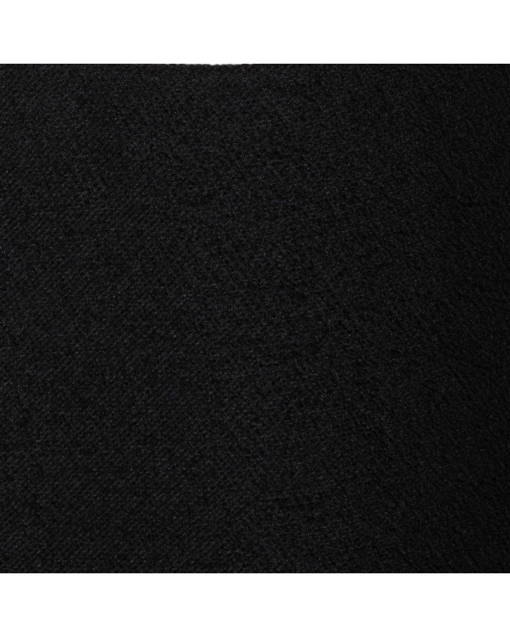 Fendi Black A-Line Midi Skirt