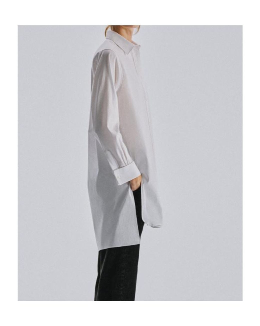 The Row White Clemente Shirt