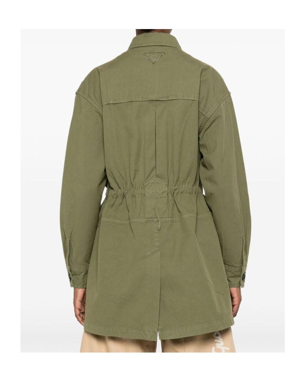 Prada Green Old Panama Jacket