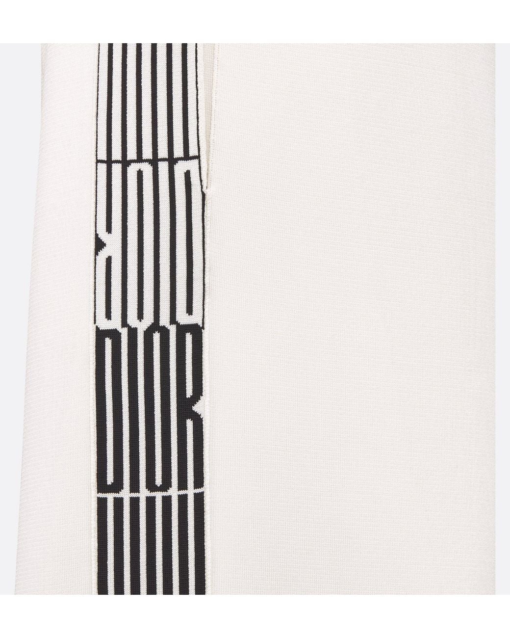 Dior White Flared Pants