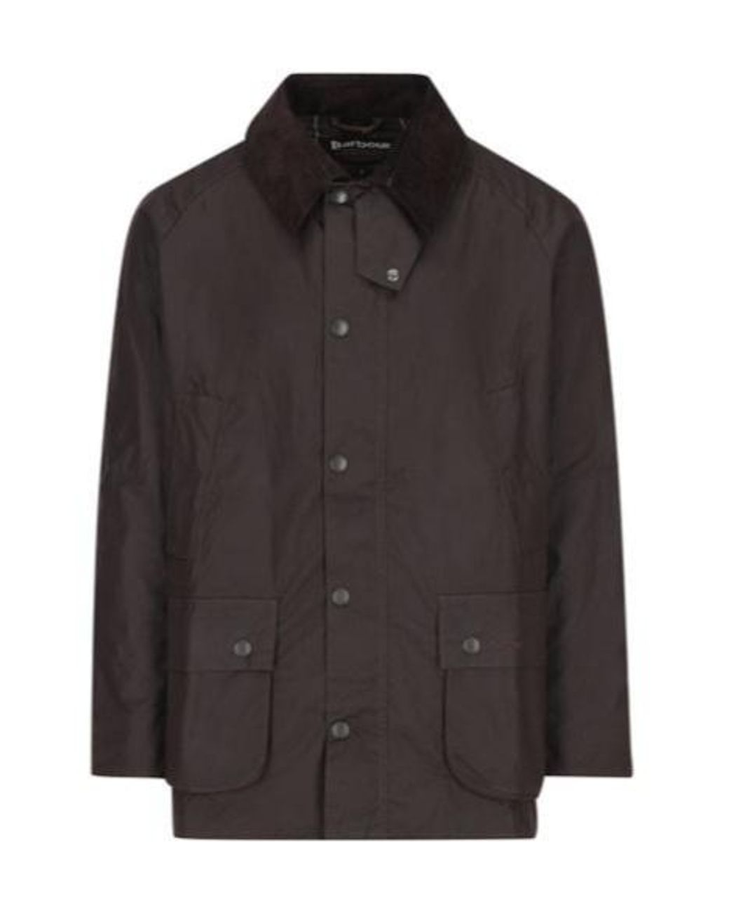 Barbour Black Buttoned Long-Sleeved Jacket for men