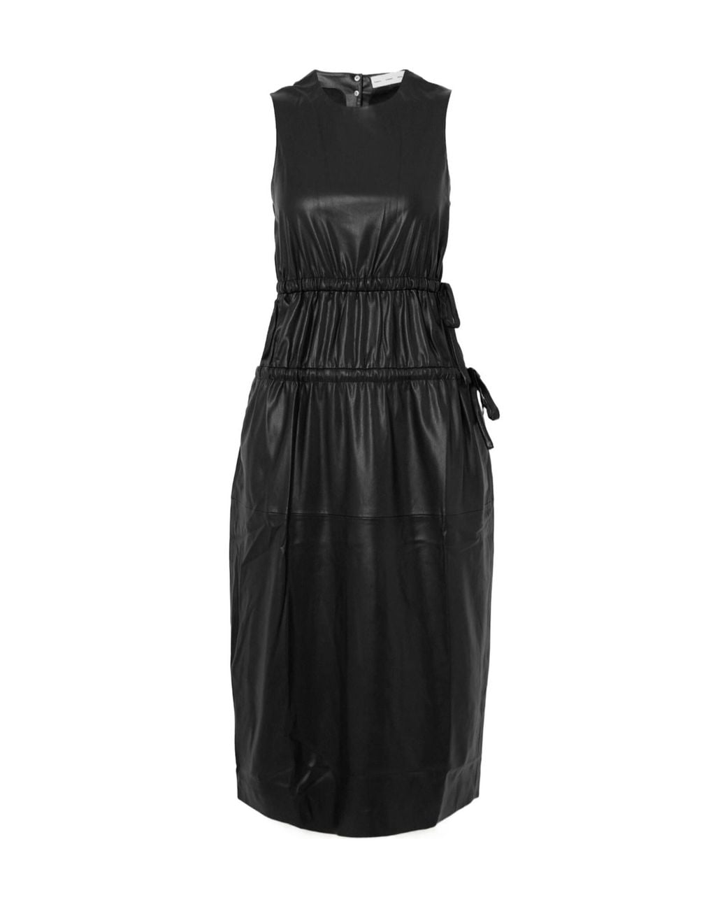 Proenza Schouler Black Sleeveless Midi Dress