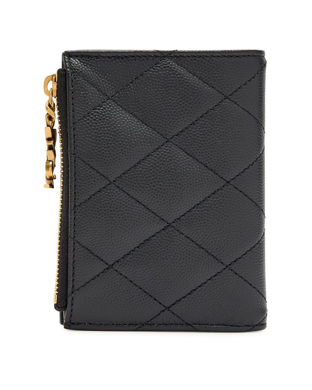 Saint Laurent Black Small Card Holder