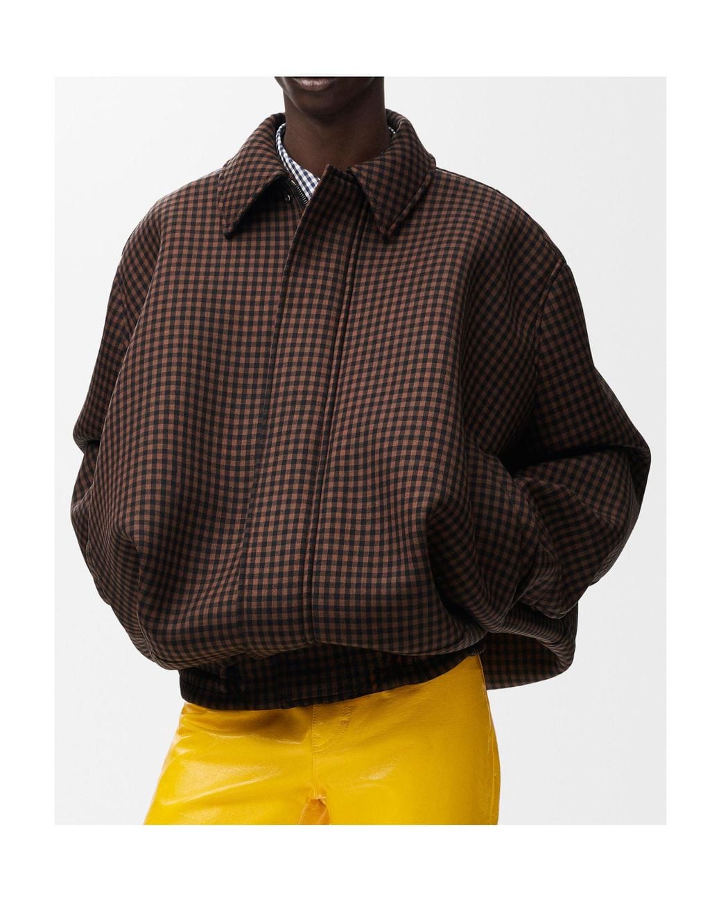 Loewe Brown Drawstring Jacket for men