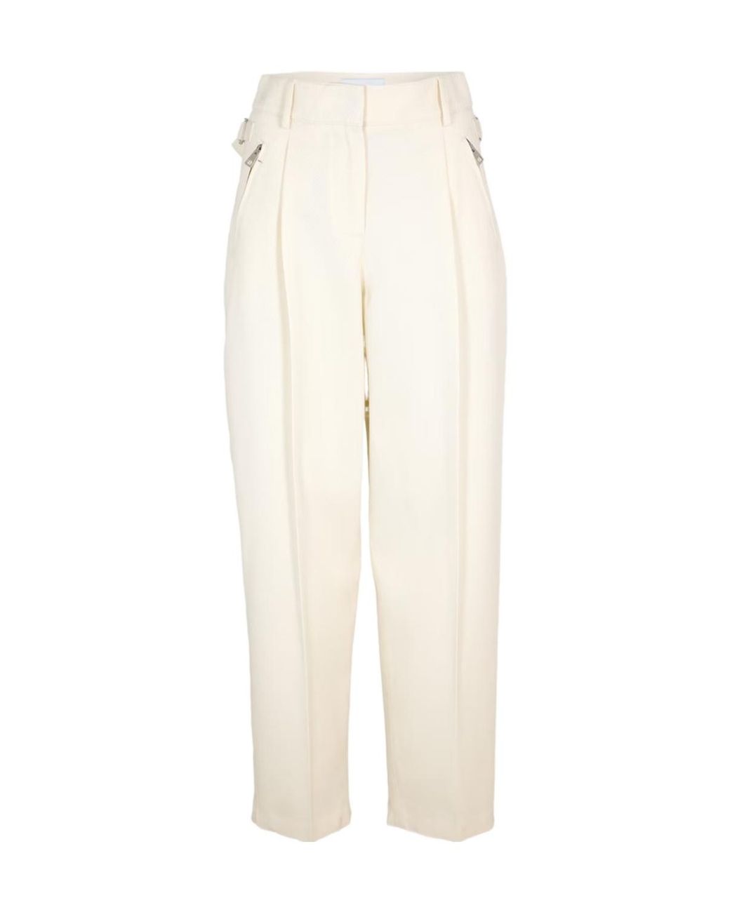 Givenchy White Giv Utility Trousers Ld62