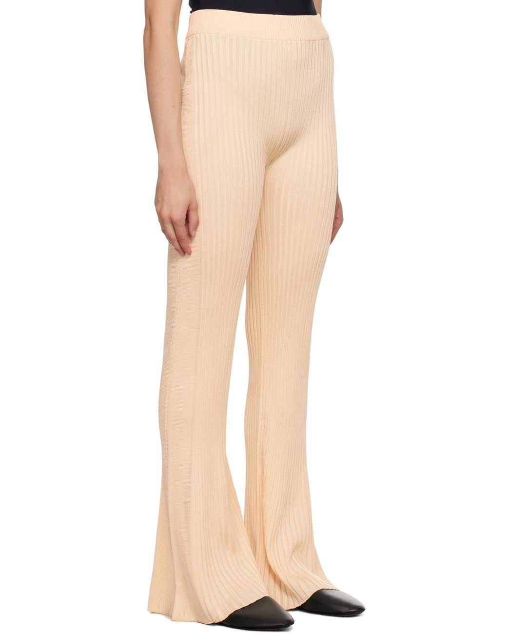 Jil Sander Natural Elegant Tailored Trousers