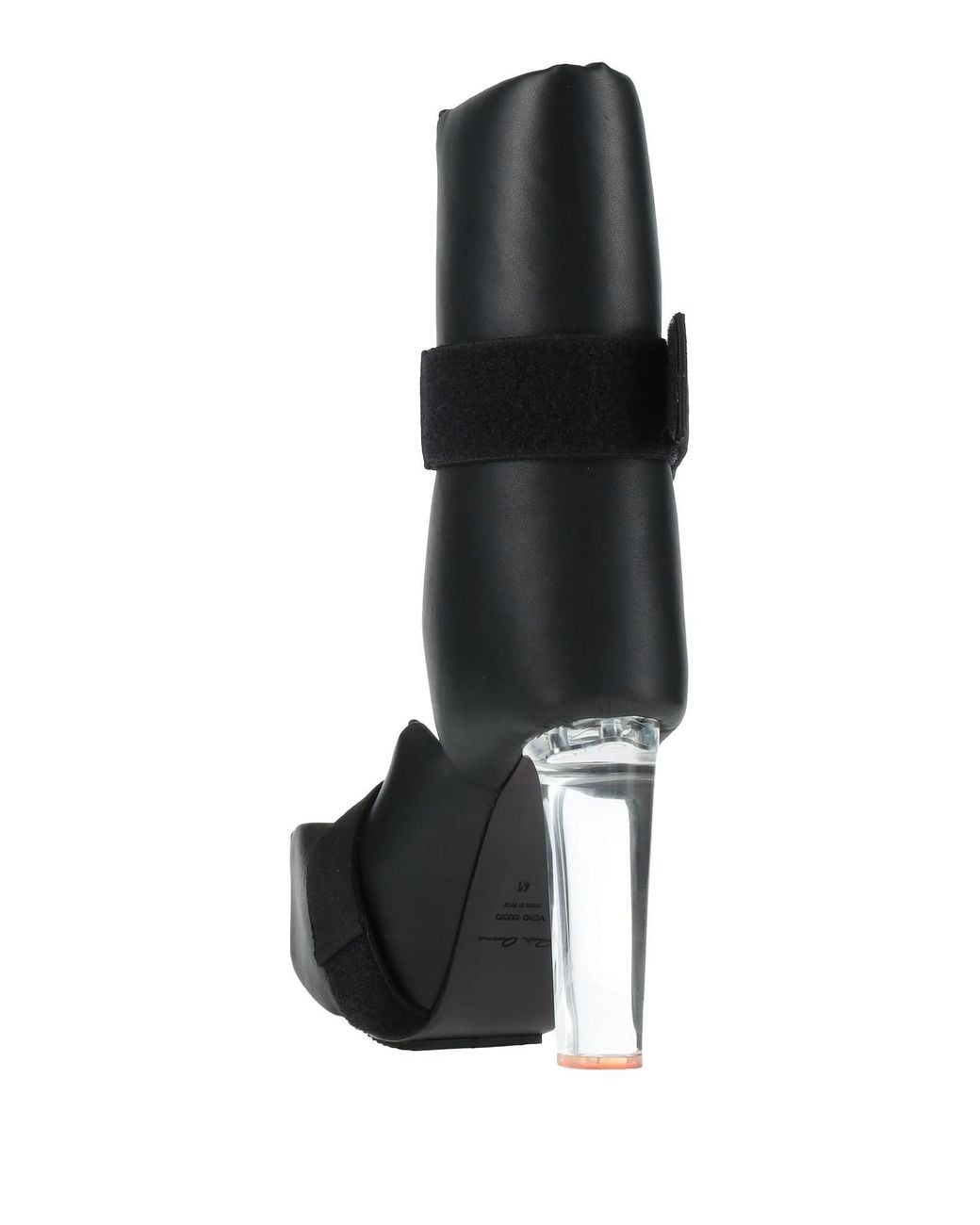 Rick Owens Black Minimalist Stylish Tall Boots