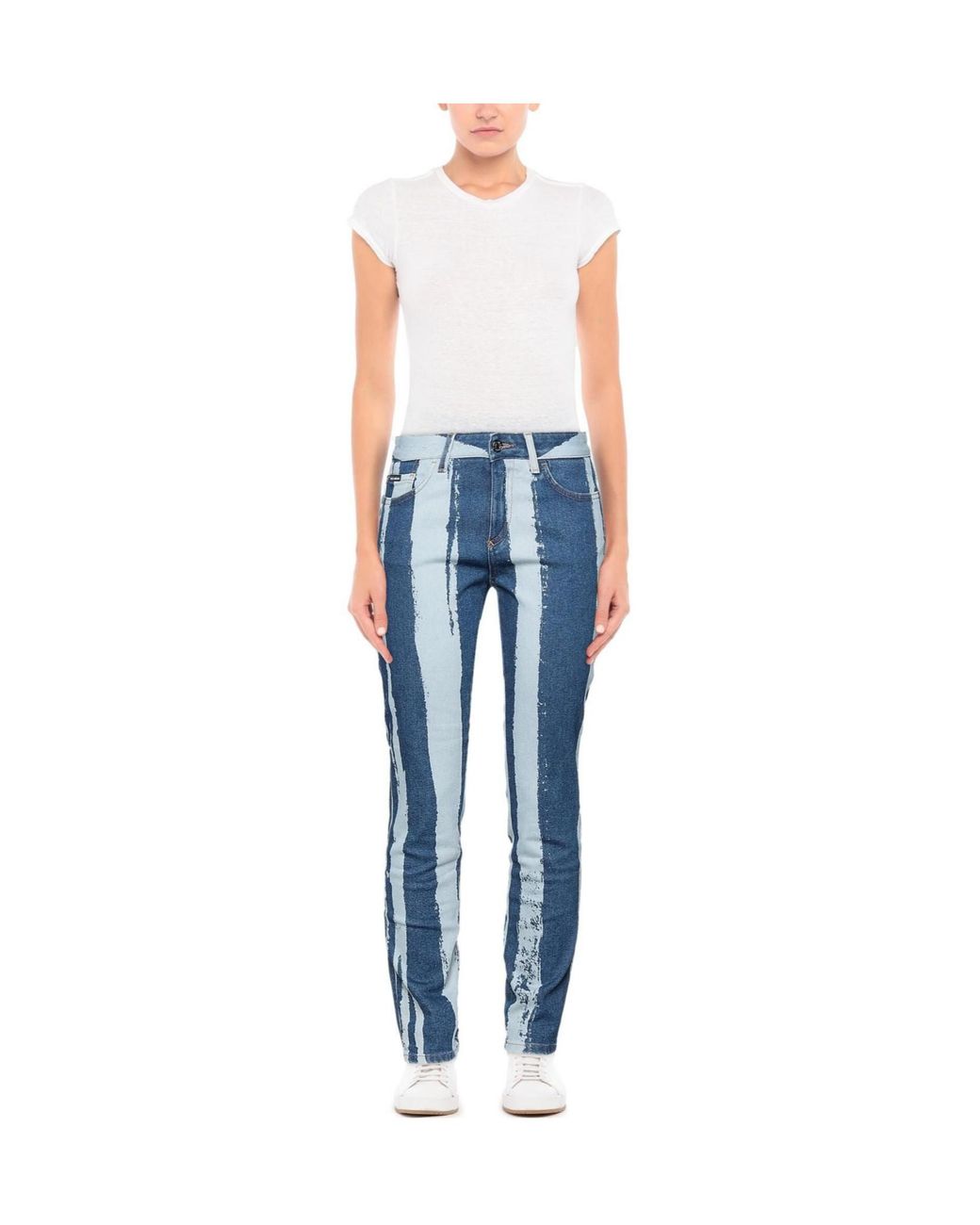 Dolce & Gabbana Blue Dark Slim-Fit Jeans