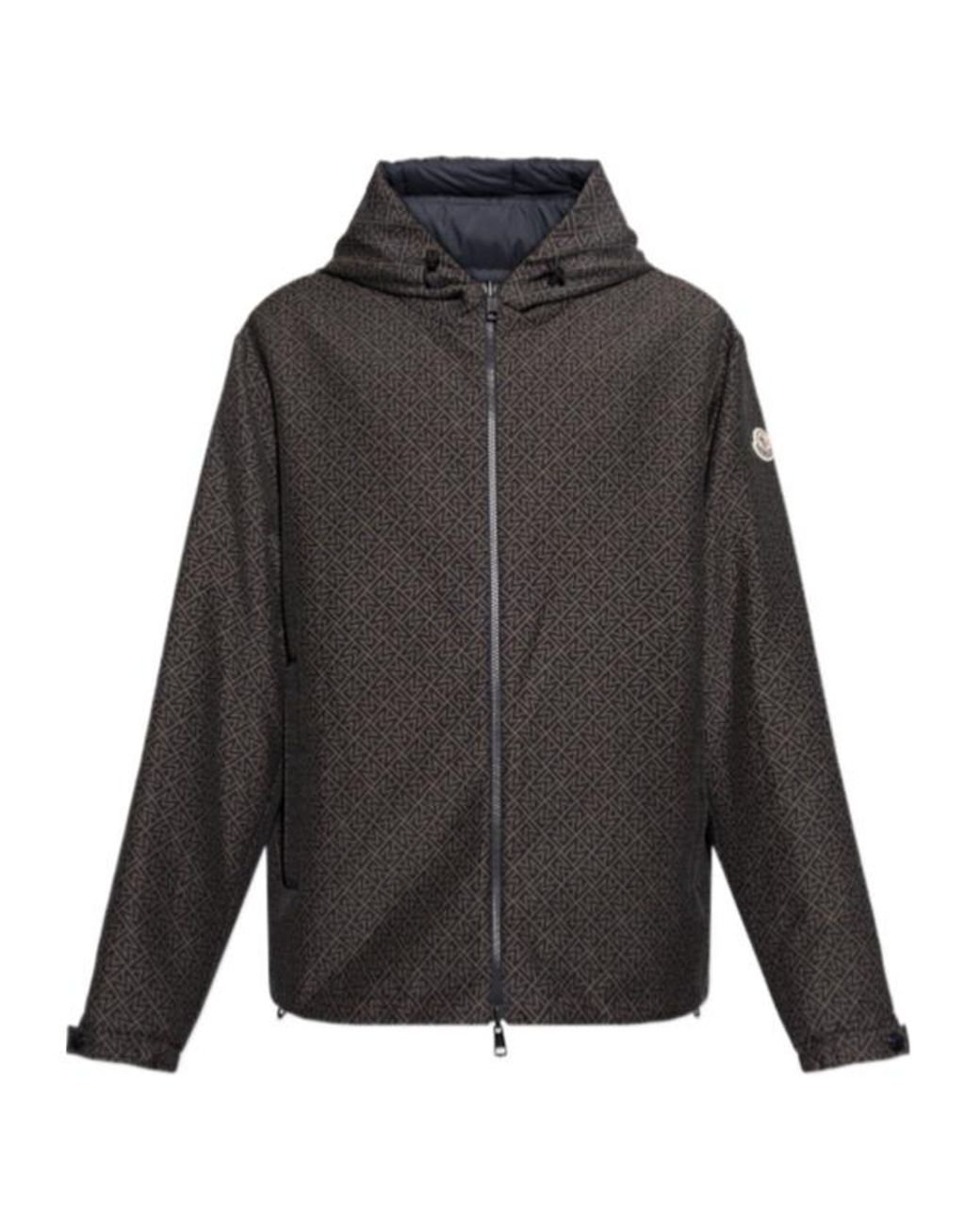 Moncler Gray Guery Reversible Jacket for men