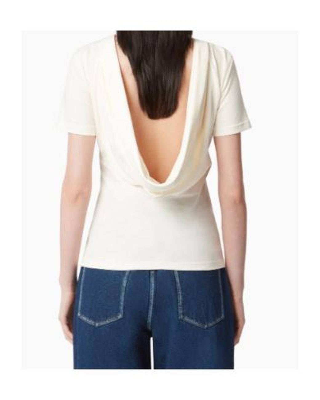 Nina Ricci White Crew Neck Tee