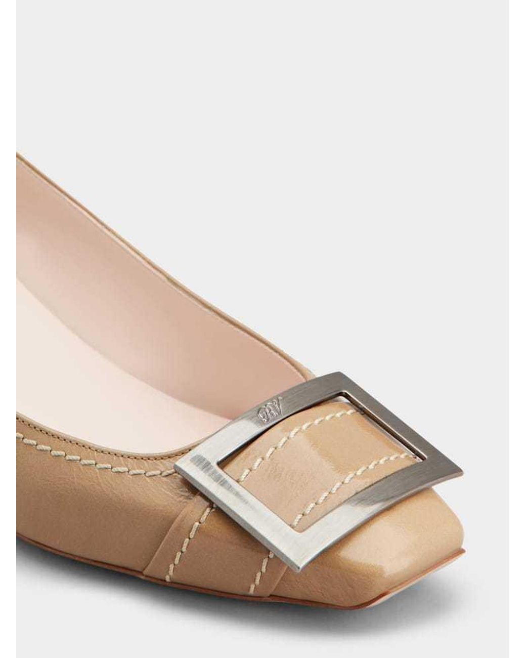 Roger Vivier Brown Trompette Pumps