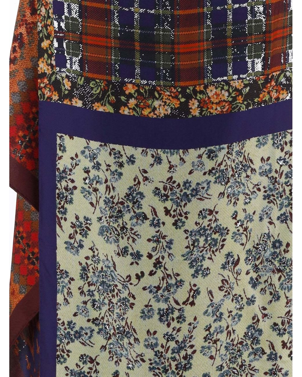 Dries Van Noten Multicolor Printed Skirt