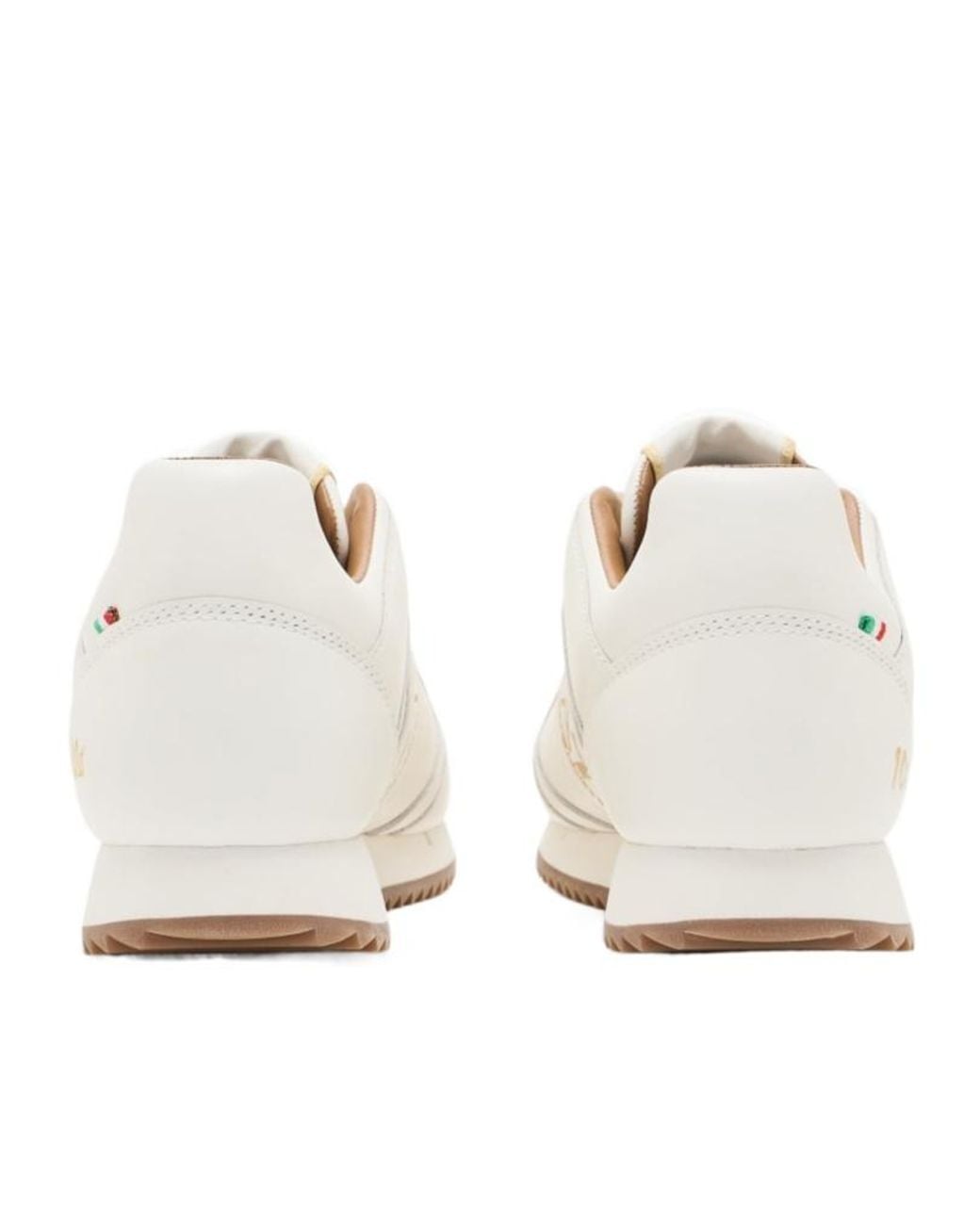 EA7 White And 10Th Anniversary Sneakers for men