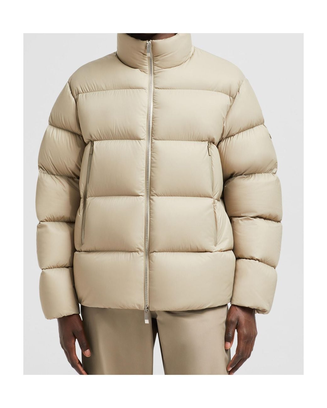 Moncler Natural Tarn Short Down Jacket for men