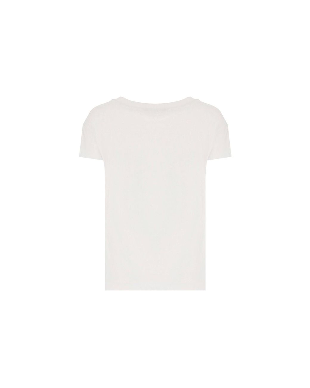Moschino White Amour Tour Eiffel T-Shirt