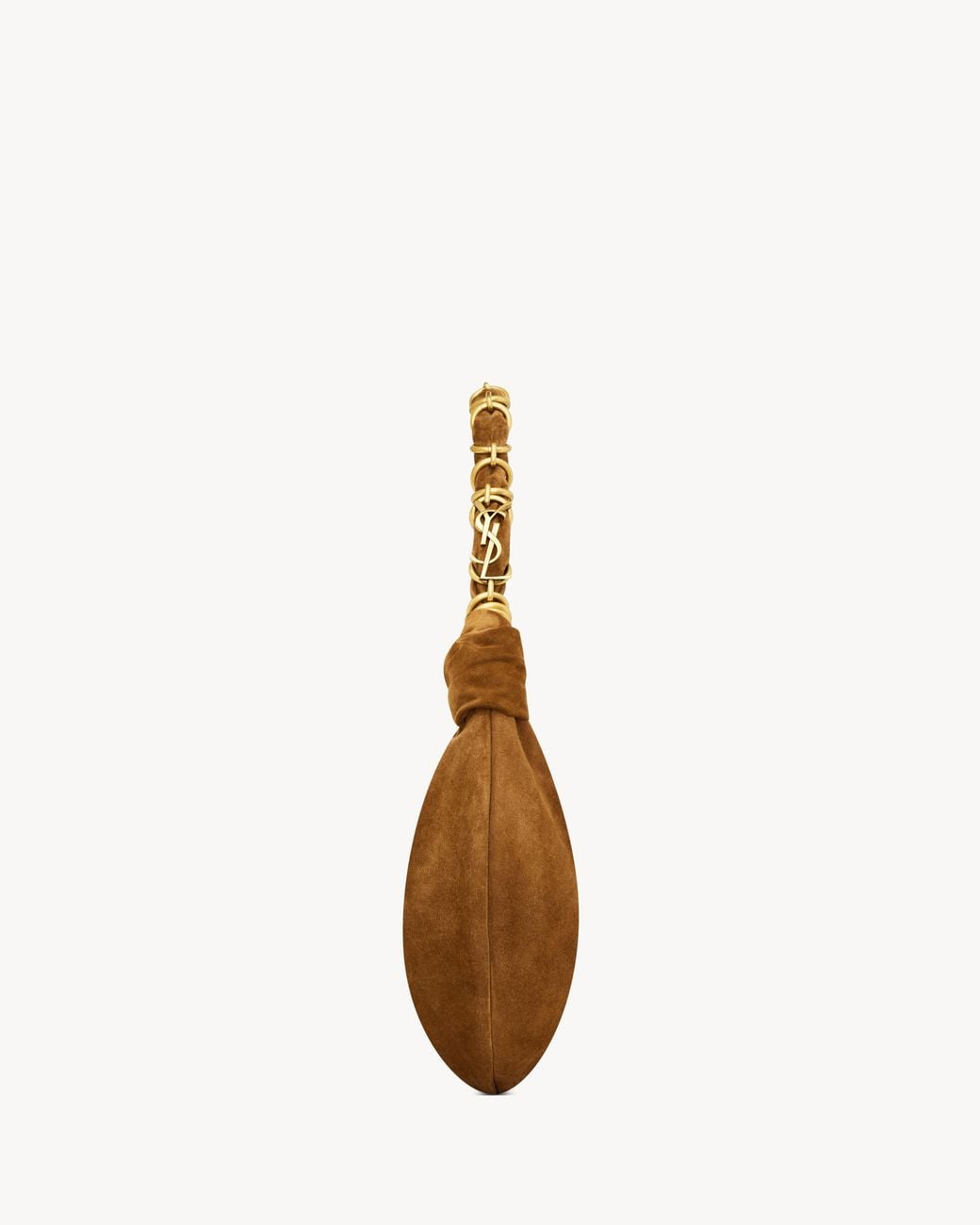 Saint Laurent Brown Amalia Small Hobo