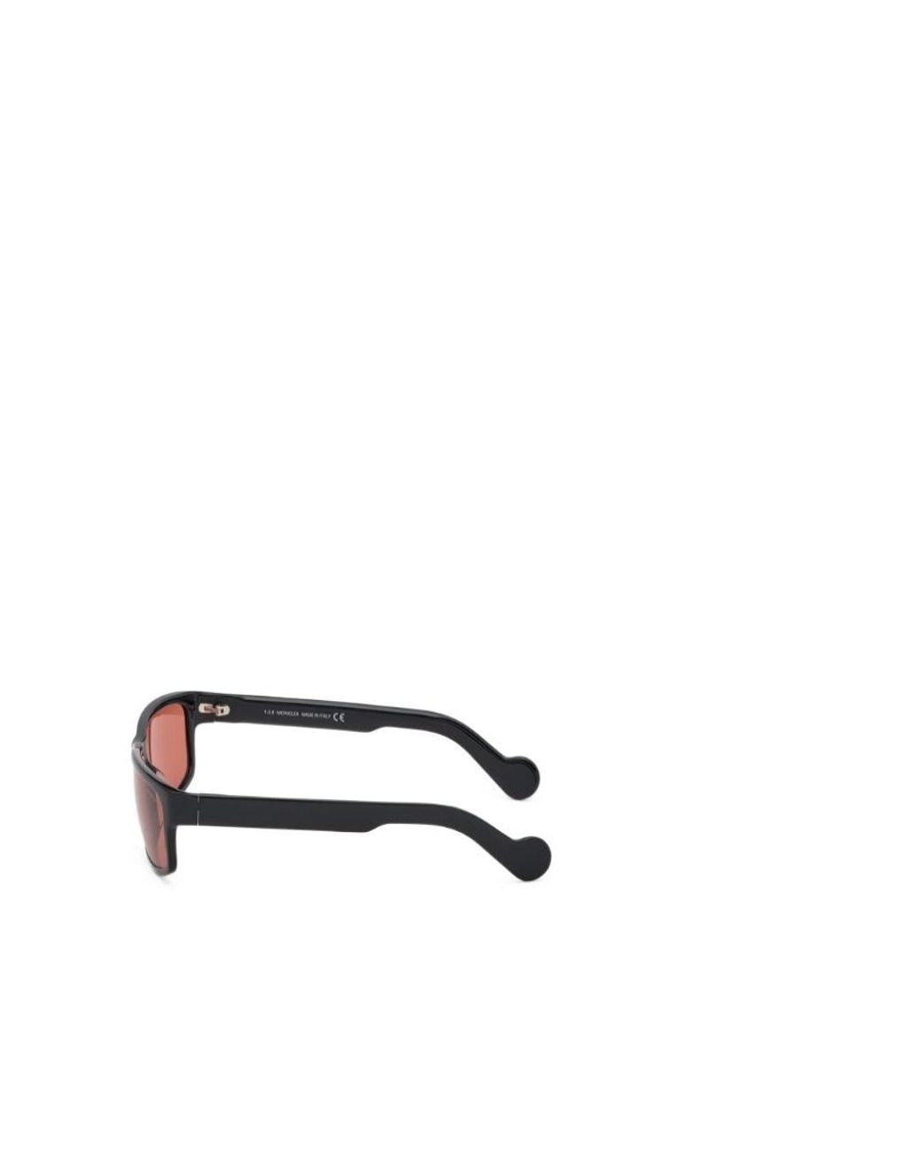 Moncler Pink Eyewear Rectangular Frame Sunglasses for men
